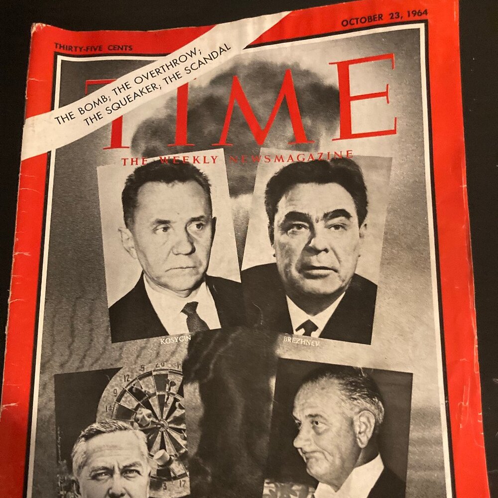 Time Magazine October 23, 1964, Vol 84, No.17